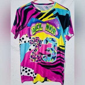 NWOT Men’s Graffiti Style BEL AIR #23 Graphic Tee Size Small